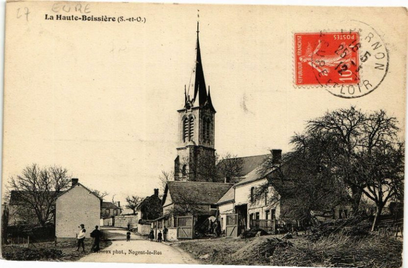Carte postale ancienne La Haute-Boissiere (S.-et-O.)
