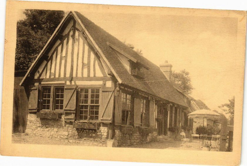 Carte postale ancienne Le Vieux Normand - Les Damps par Pont-de-l'Arche à Pont-de-l'Arche