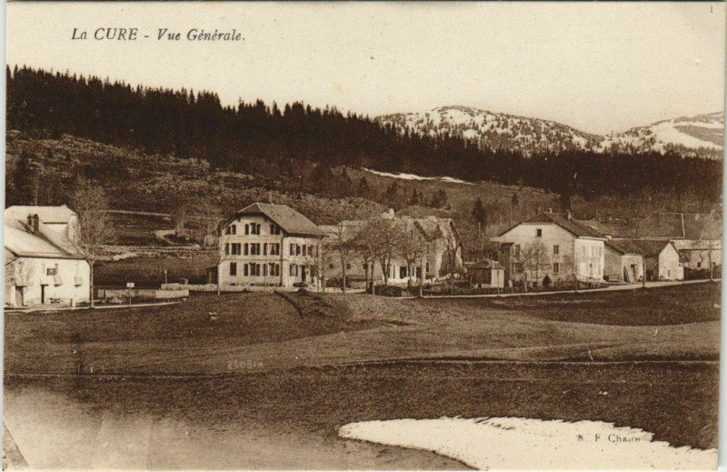 Carte postale ancienne La Cure Vue générale