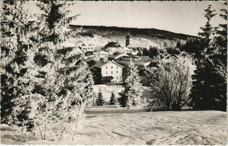 Carte postale ancienne La Rousses Vue de générale