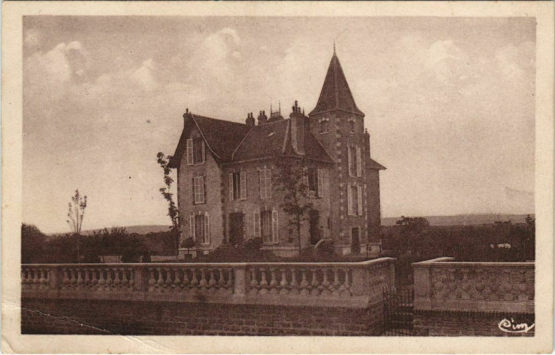 Carte postale ancienne Chaumergy - Le Chateav à Chaumergy