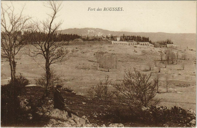 Carte postale ancienne Fort des Rousses