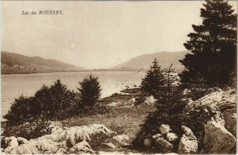 Carte postale ancienne Lac des Rousses