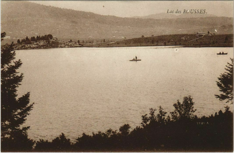 Carte postale ancienne Lac des Rousses