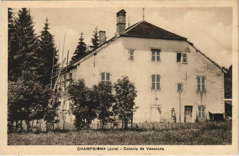 Carte postale ancienne Champsiona - Colonie de Vacances