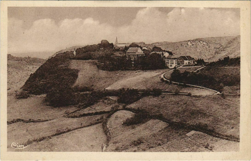 Carte postale ancienne Enyrons de Cousance Chatel - à Cousance