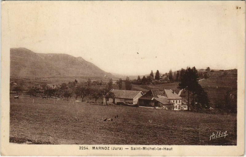 Carte postale ancienne Marnoz - Saint-Michel le Haut à Marnoz