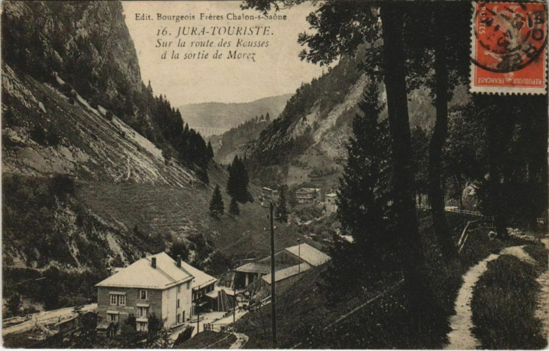 Carte postale ancienne Edit Bourgeois Freres Chalon s Saone à Our