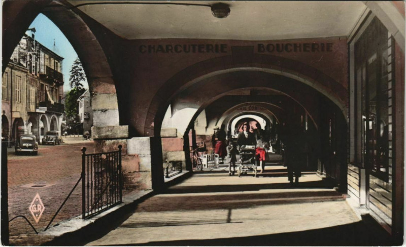 Carte postale ancienne Lons-le-Saunier - à Lons-le-Saunier