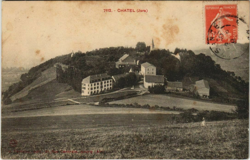 Carte postale ancienne Chatel -