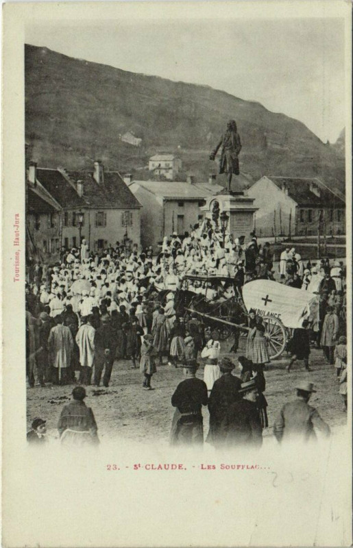 Carte postale ancienne Saint-Claude - Les Soufflac... à Saint-Claude