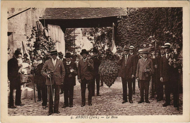 Carte postale ancienne Arbois - Le Biou à Arbois