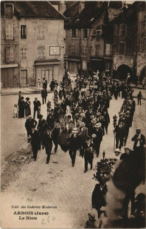 Carte postale ancienne Arbois - Le Biou à Arbois