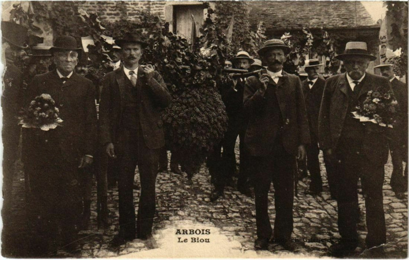 Carte postale ancienne Arbois- Le Biou France- à Arbois