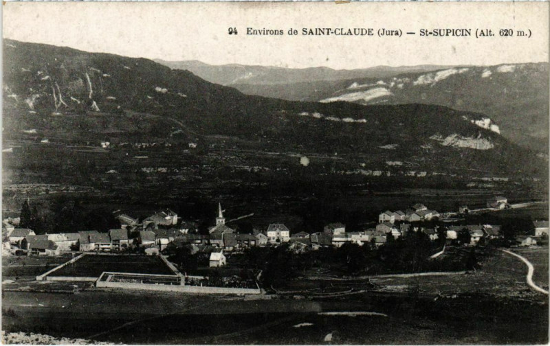Carte postale ancienne St Supicin France