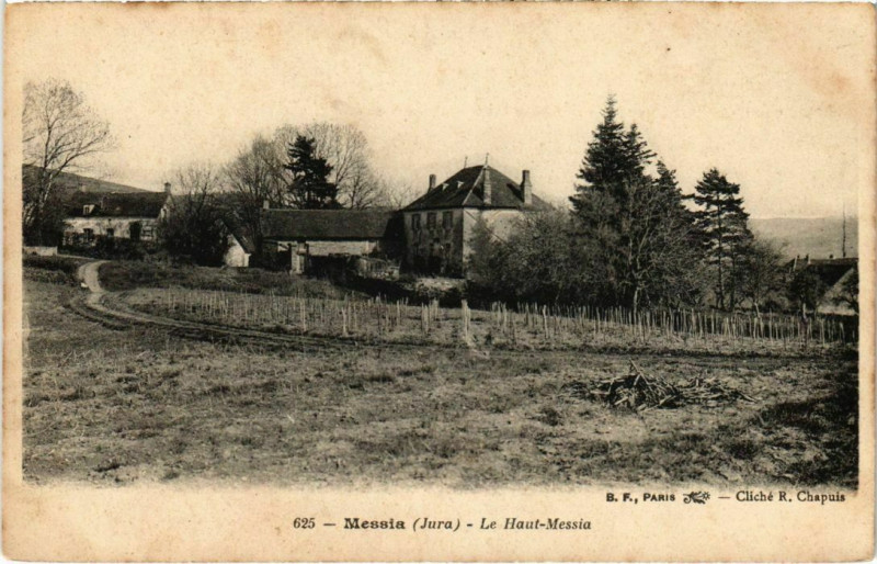 Carte postale ancienne Messia- Le Haut Messia France