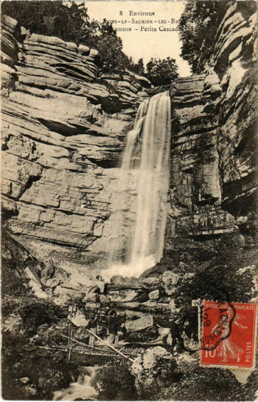 Carte postale ancienne Petite Cascade France