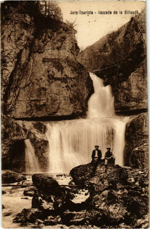 Carte postale ancienne Cascade de la Billaude France