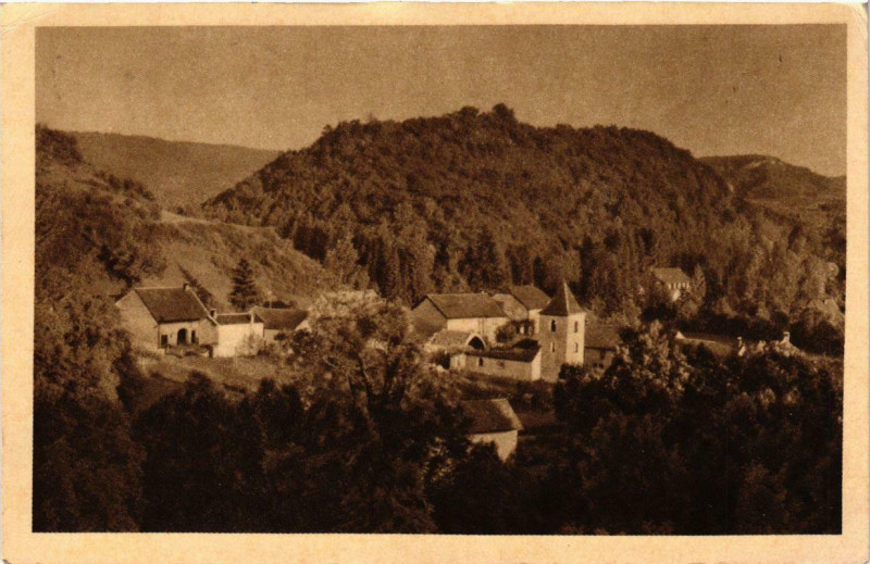 Carte postale ancienne Ecrilles vue générale