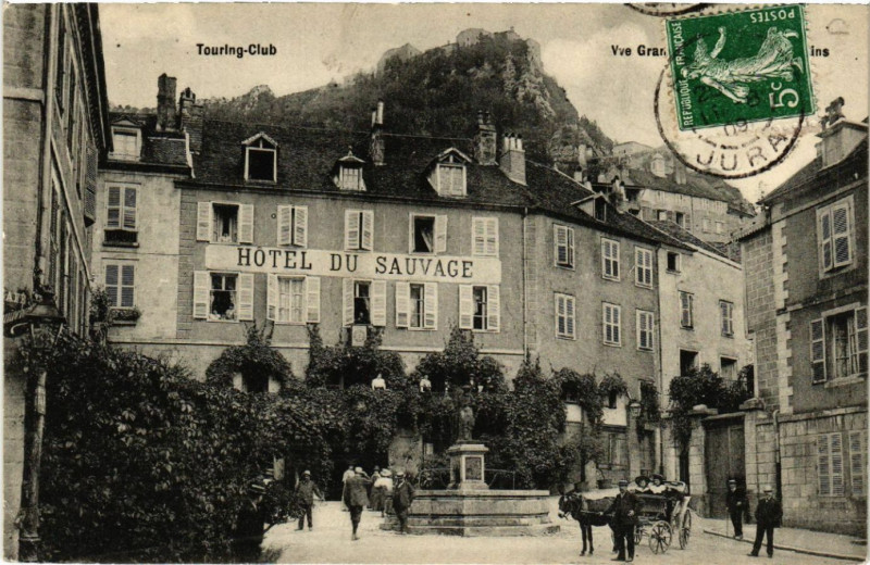 Carte postale ancienne Hotel du Sauvage