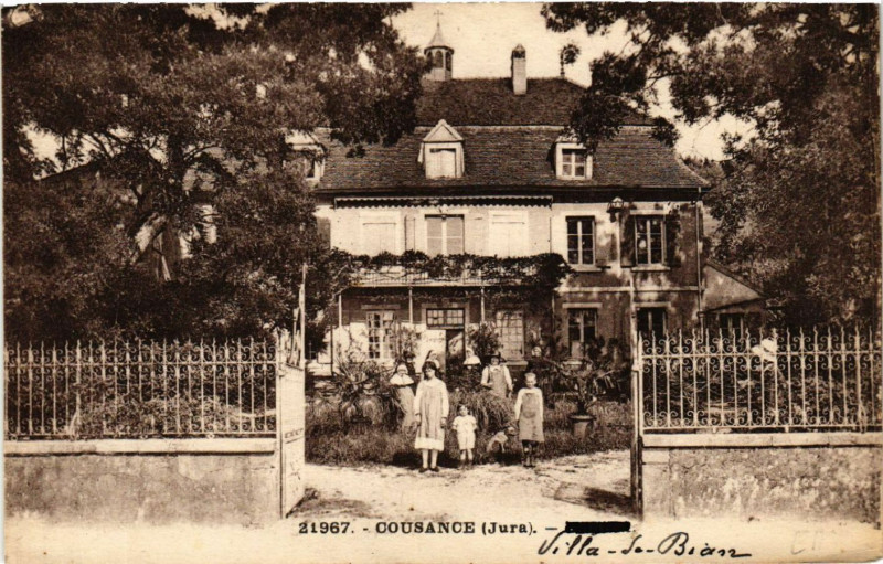 Carte postale ancienne Cousance à Cousance