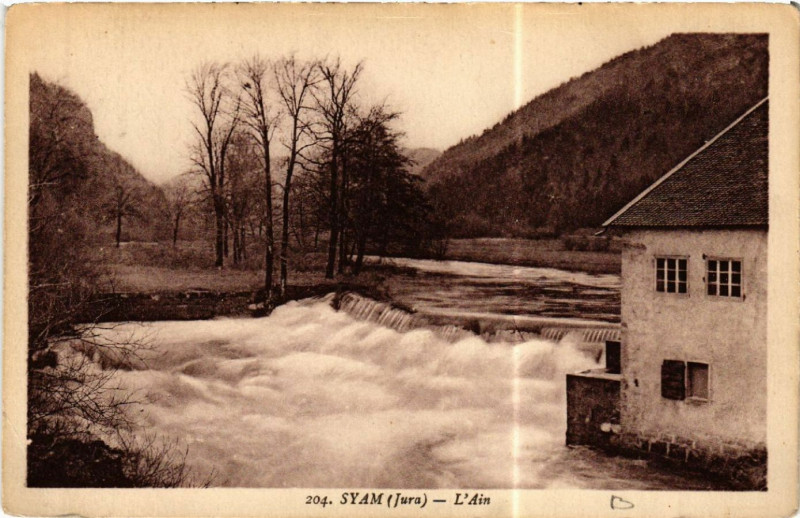 Carte postale ancienne Syam L'Ain à Syam