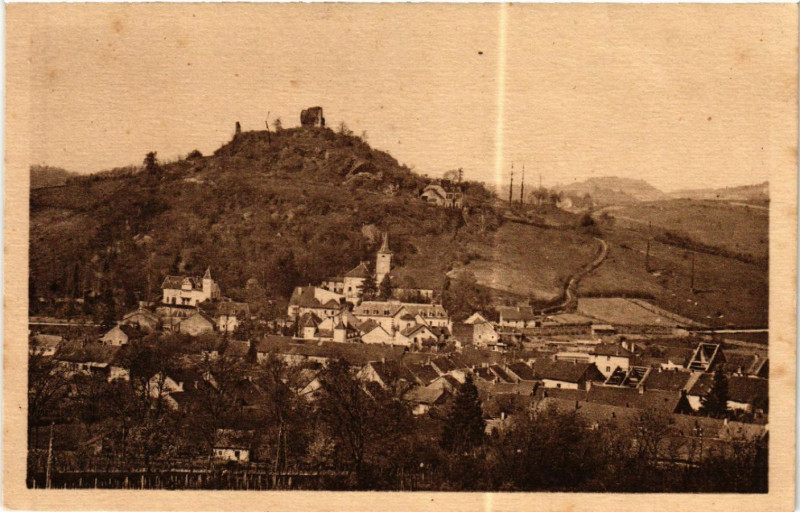 Carte postale ancienne Lons le Saunier Montmorot à Montmorot