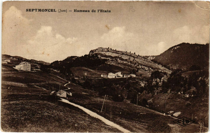 Carte postale ancienne Septmoncel Hameau de l'Etain
