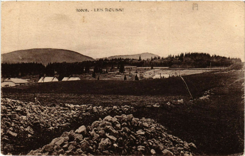 Carte postale ancienne Les Rousses aux Rousses
