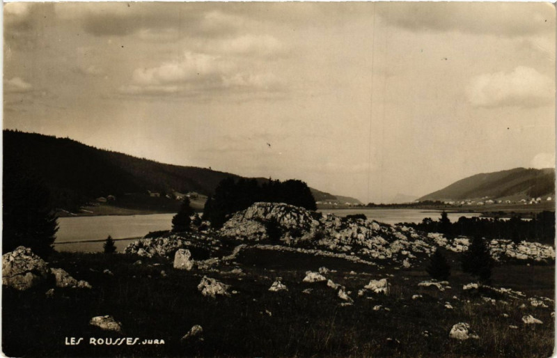 Carte postale ancienne Les Rousses aux Rousses