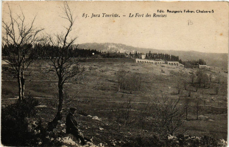 Carte postale ancienne Le Fort des Rousses