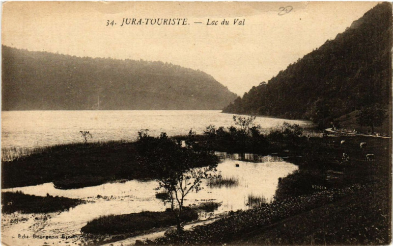Carte postale ancienne Lac du Val