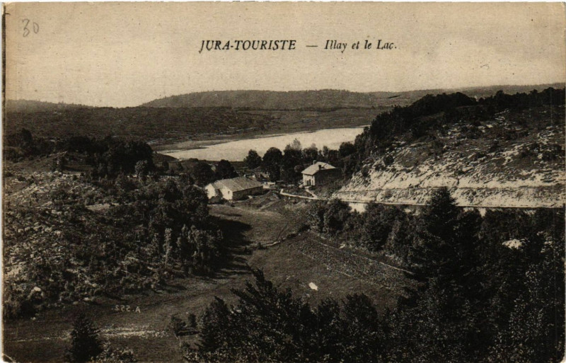 Carte postale ancienne Illay et le Lac
