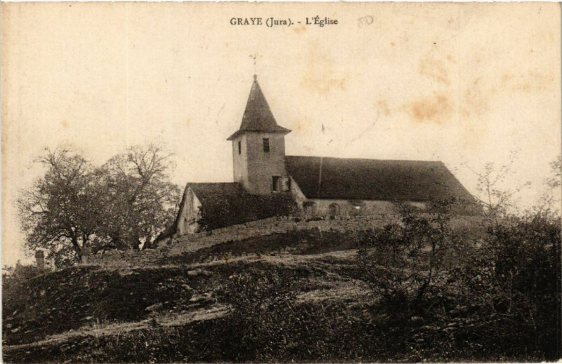 Carte postale ancienne Graye L'Eglise