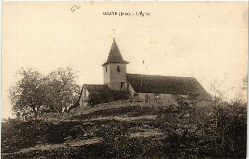 Carte postale ancienne Graye L'Eglise