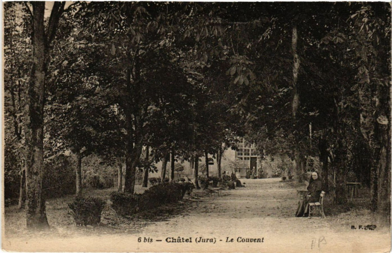 Carte postale ancienne Chatel Le Couvent