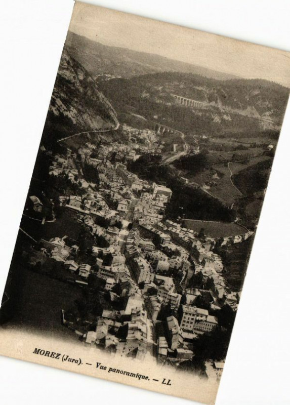 Carte postale ancienne Morez-Vue panoramique