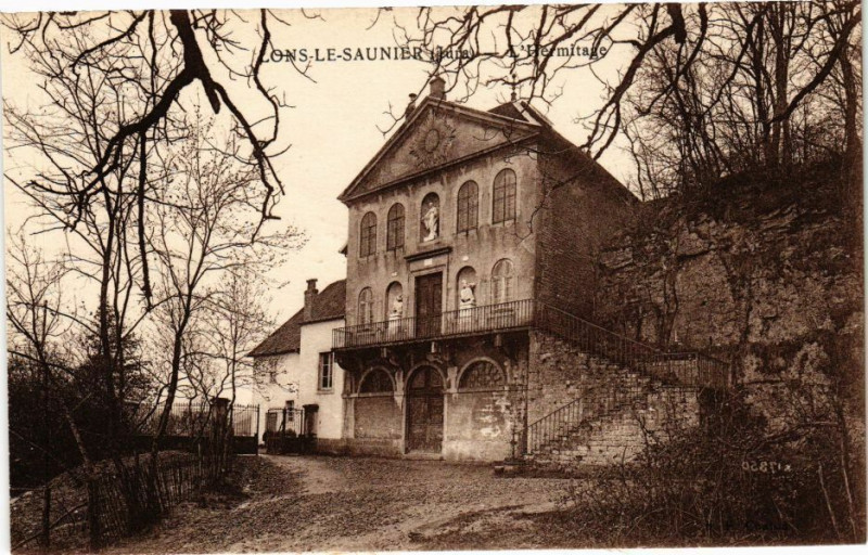 Carte postale ancienne Lons-le-Saunier-L'Hermitage à Lons-le-Saunier