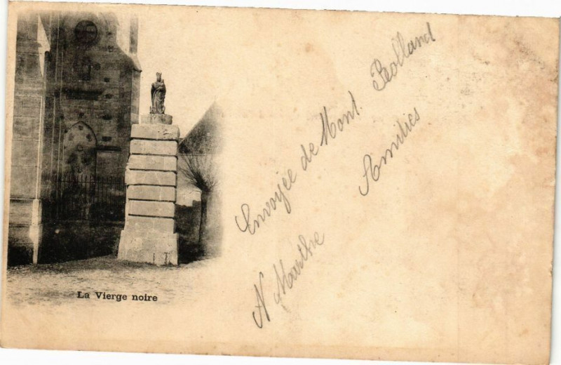 Carte postale ancienne La Vierge noire