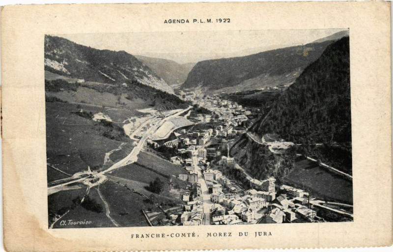 Carte postale ancienne Franche-Comté-Morez du Jura