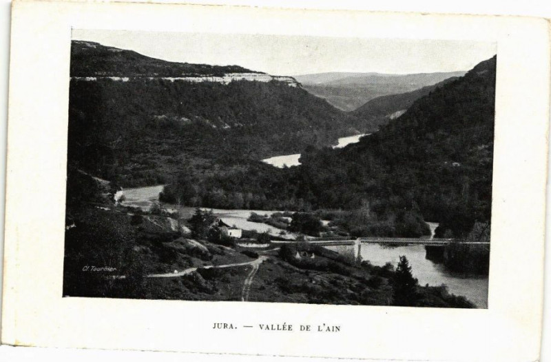 Carte postale ancienne Jura-Vallée de l'Ain