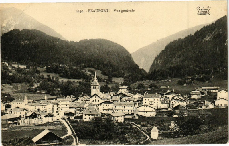 Carte postale ancienne Beaufort - Vue générale