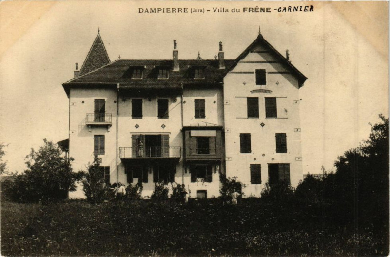 Carte postale ancienne Dampierre - Villa du Frene-Garnier à Dampierre