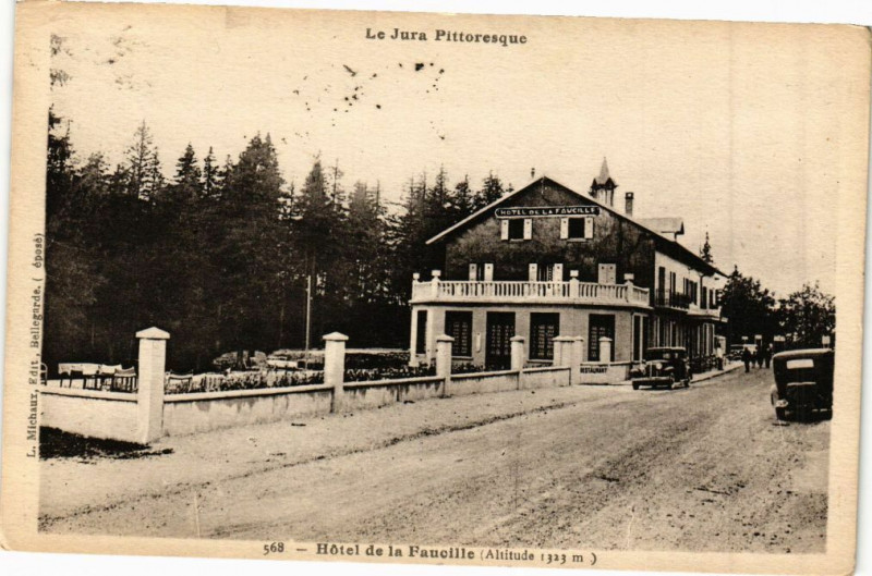 Carte postale ancienne Hotel de la Faucille
