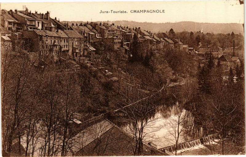 Carte postale ancienne Champagnole à Champagnole