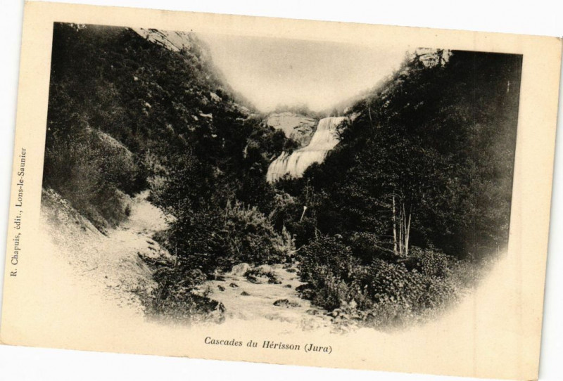 Carte postale ancienne Cascades de Herisson