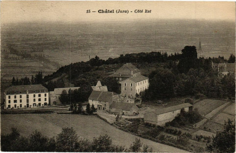 Carte postale ancienne Chatel - Cote est