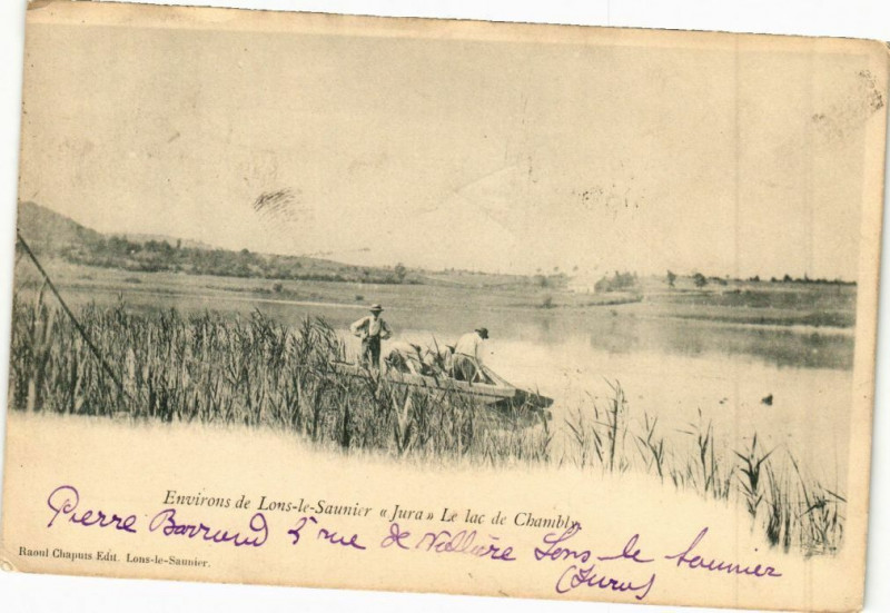 Carte postale ancienne Lac de CHAMBONly