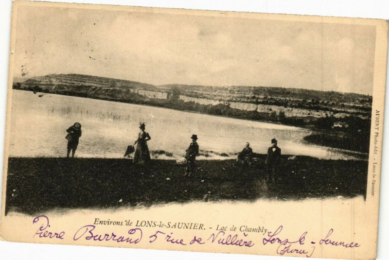 Carte postale ancienne Lac de CHAMBONly