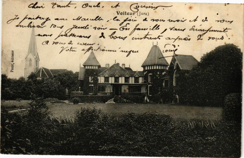 Carte postale ancienne Voiteur à Voiteur